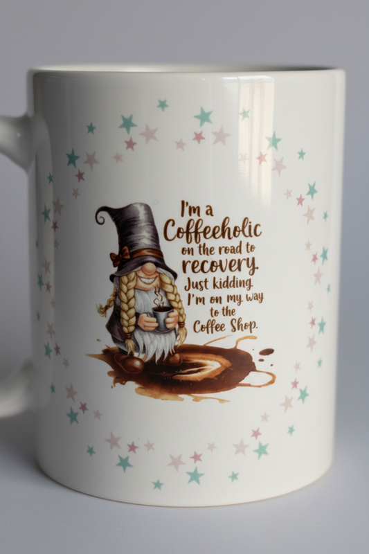 I'm a Coffeeholic Mug Close-Up