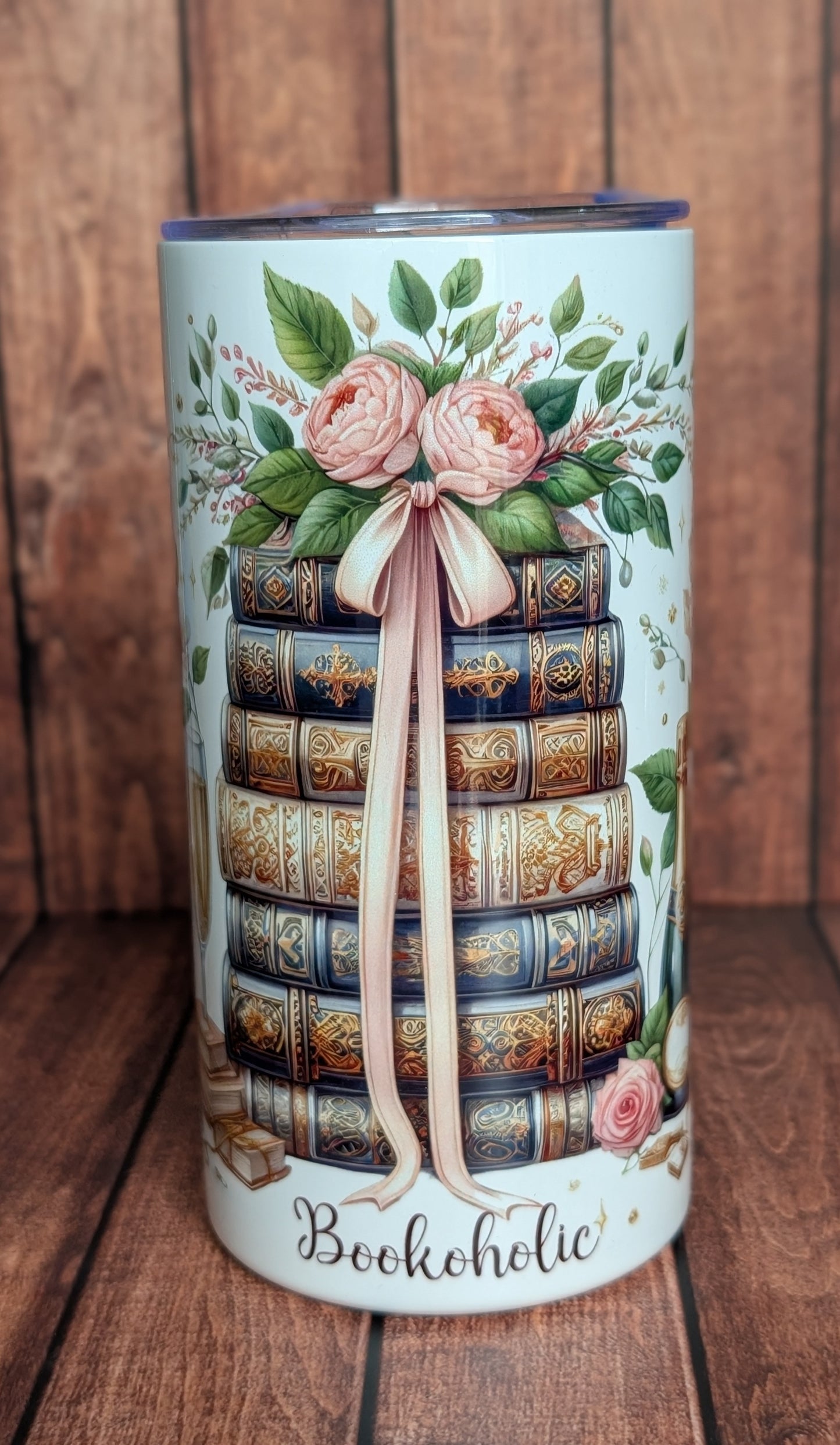 12oz Bookoholic Tumbler