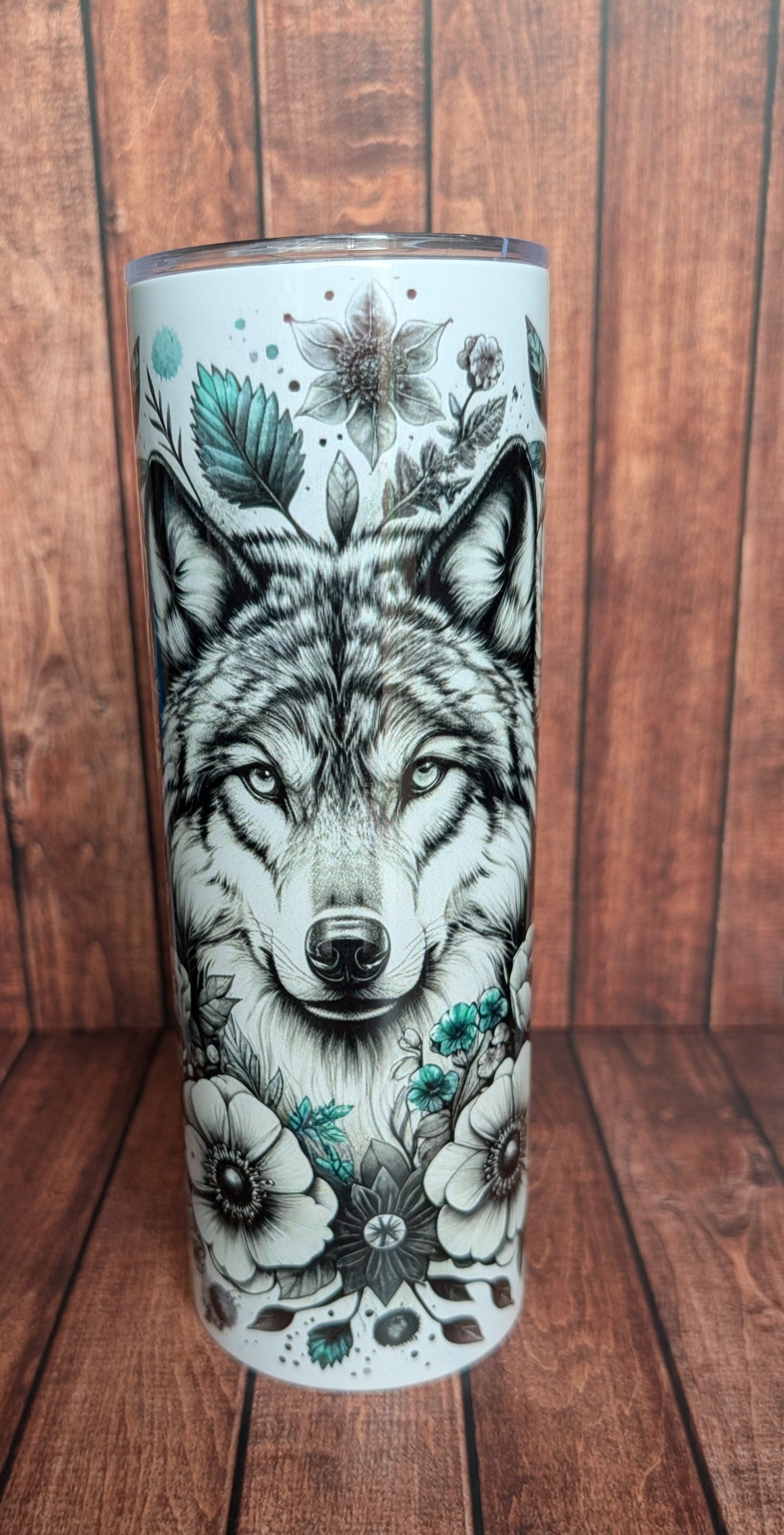 20oz Wolf Tumbler