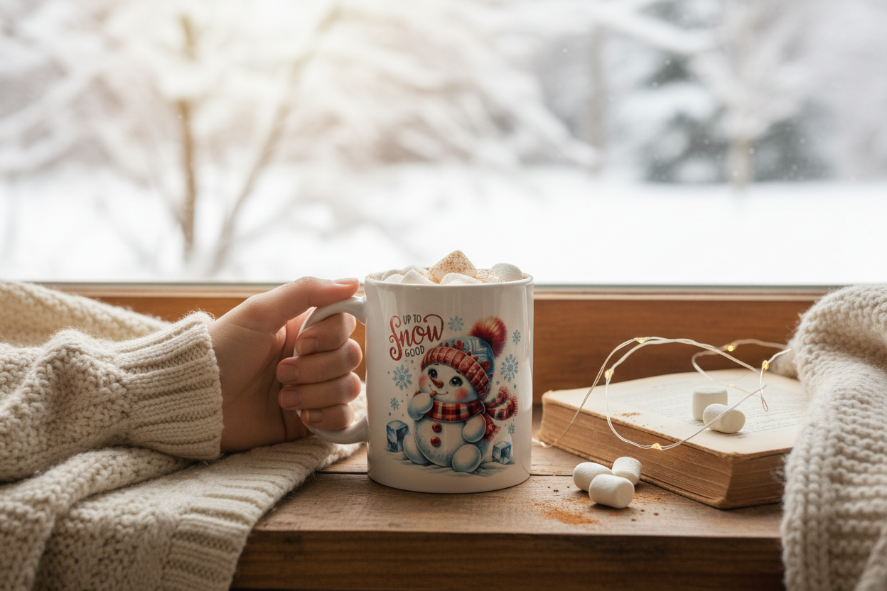 Up To Snow Good Mug Lifestyle