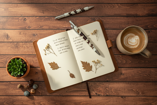 Walking Bears Pen Flat-Lay