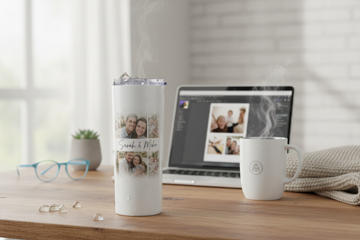 20oz Custom Tumbler Showcase