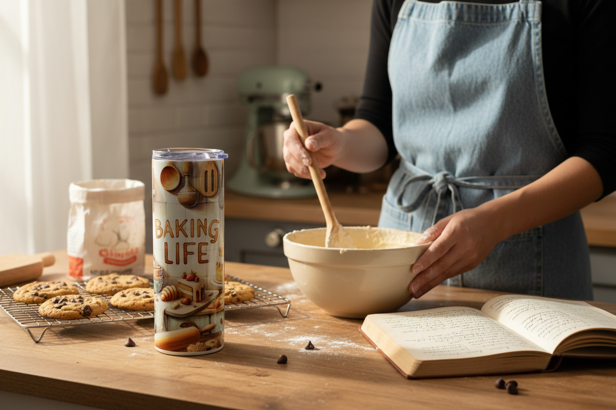 Baking Life Tumbler Lifestyle