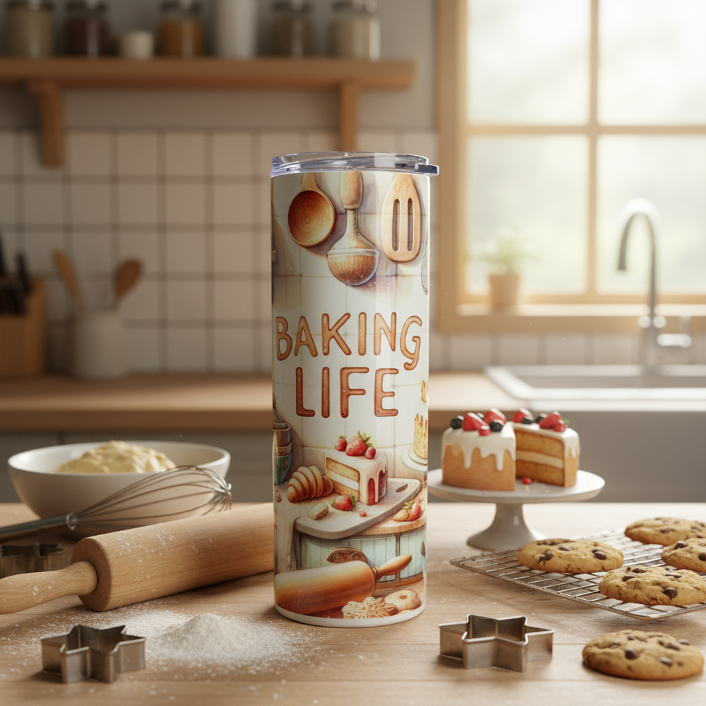 Baking Life Tumbler Showcase