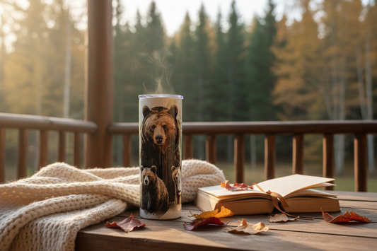Bear Family Tumbler Lifestyle