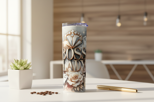 Boss Lady 20oz Tumbler Showcase