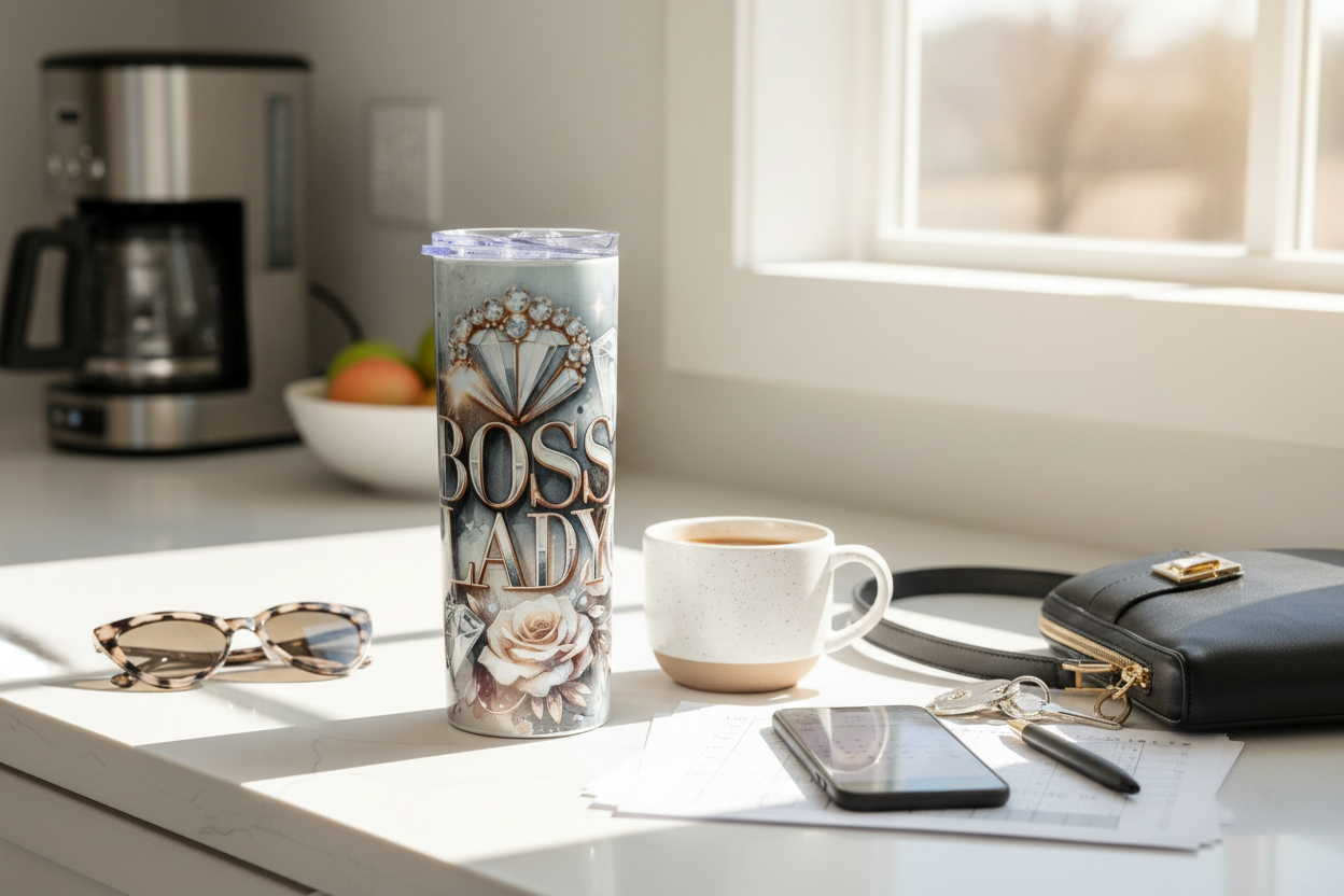 Boss Lady Tumbler Lifestyle
