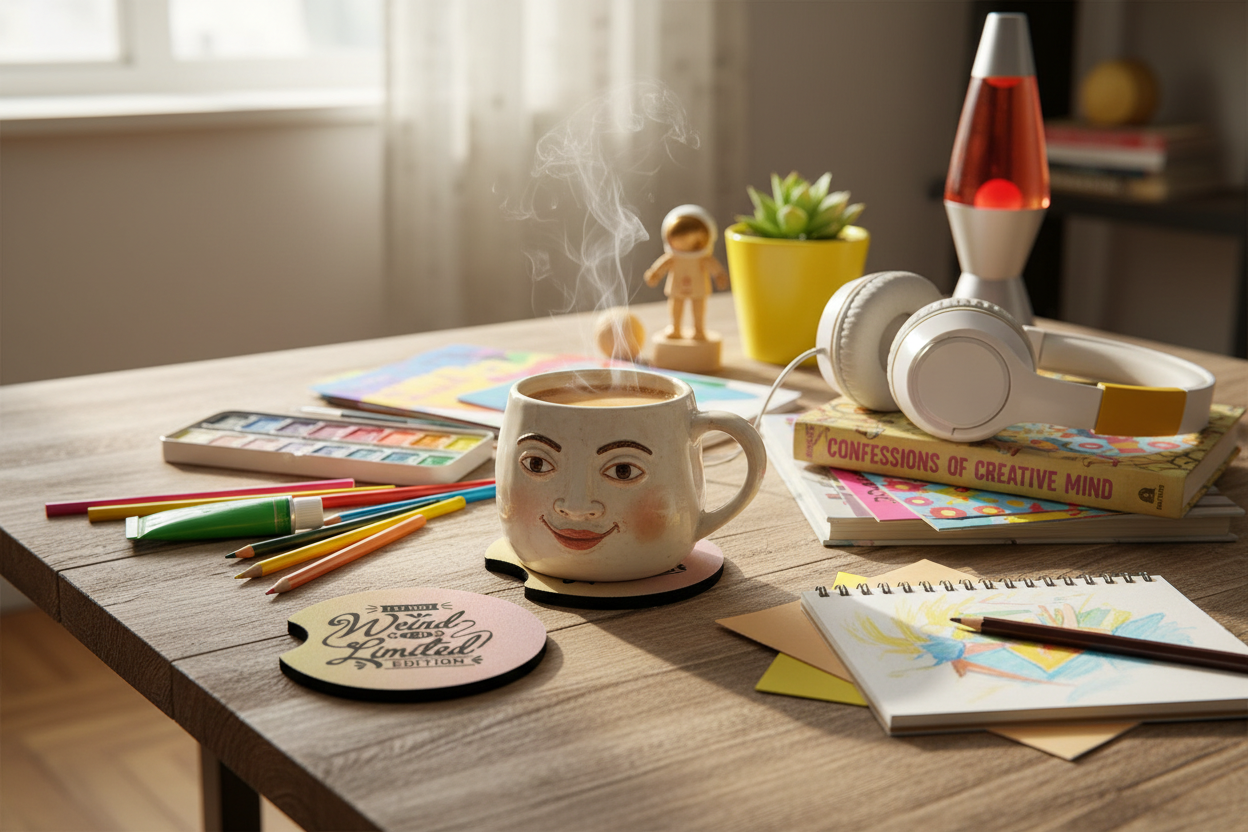 I'm Not Weird I'm Limited Edition Coasters Lifestyle