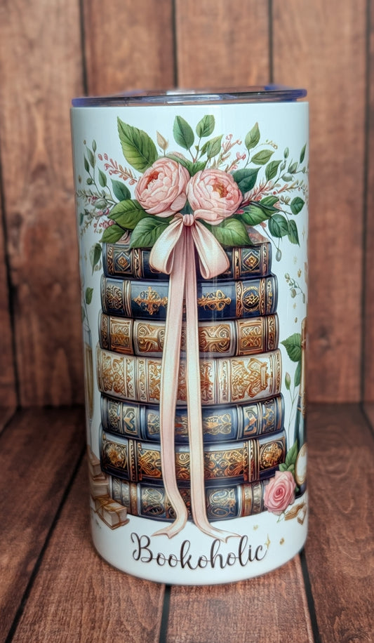 12oz Bookoholic Tumbler