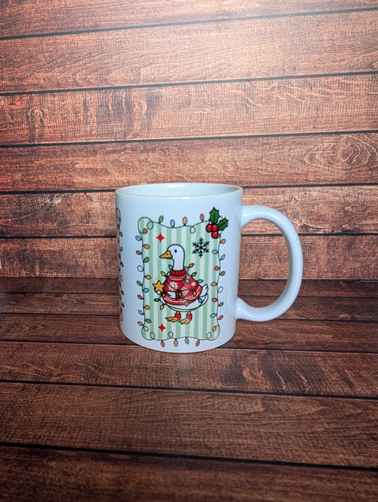 Christmas Duck Mug