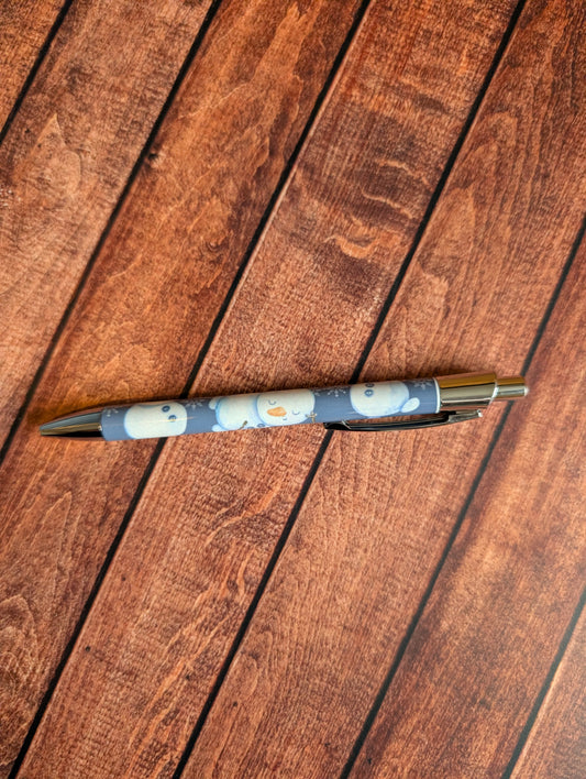 Snowman Oopsie Pen