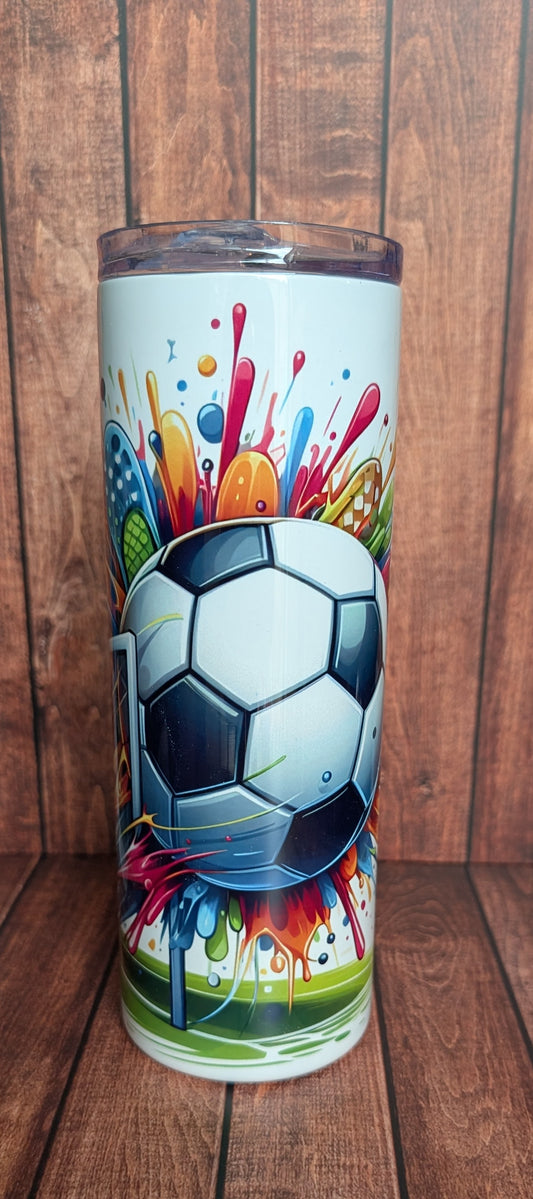 Football 20oz Tumbler
