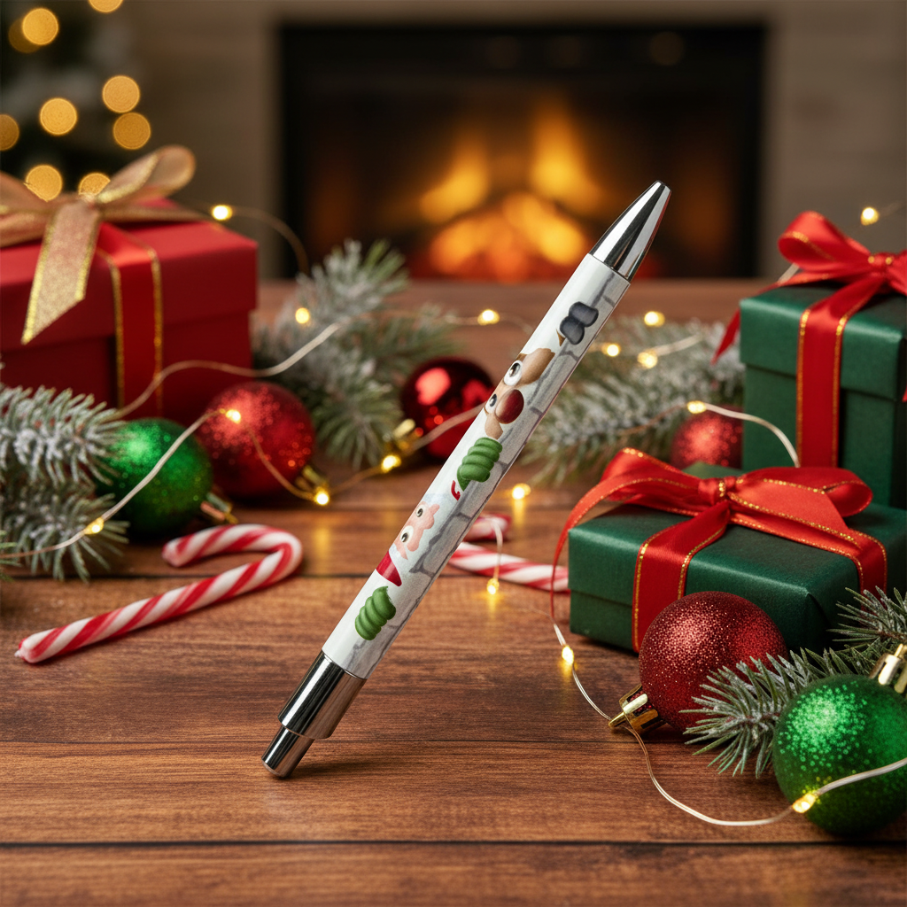 Santa and Reindeer Pen Product Showcase