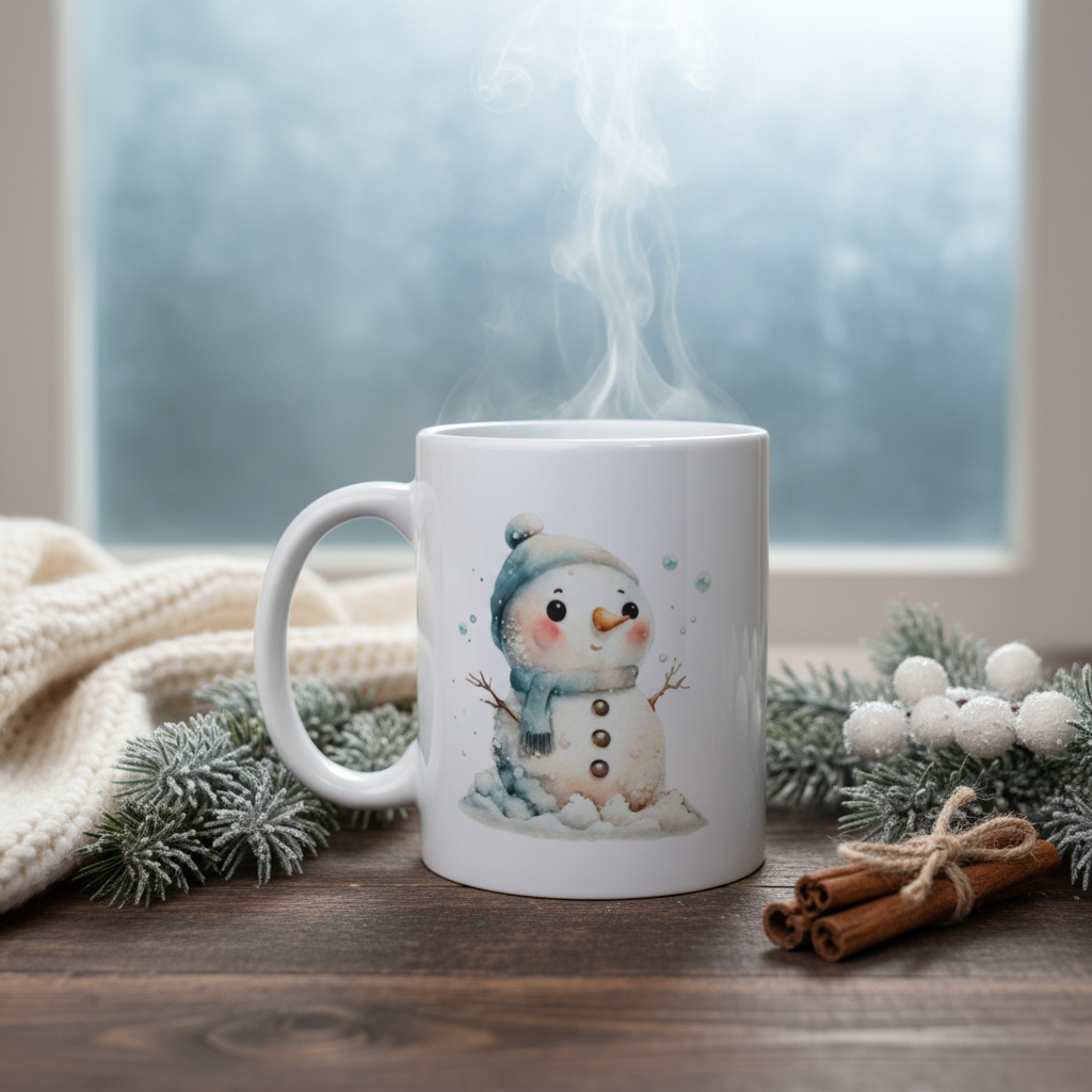 Snowman Mug Product Showcase