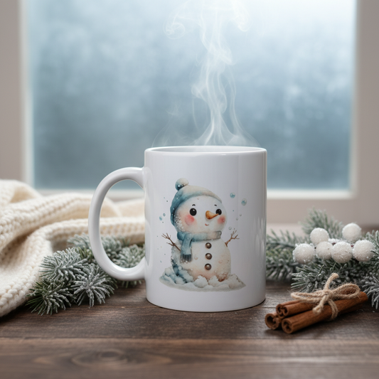 Snowman Mug Product Showcase