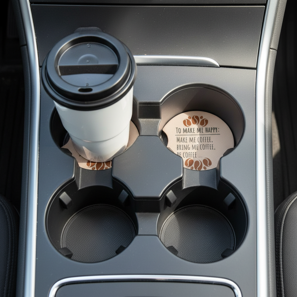 To Make Me Happy Coasters Overhead