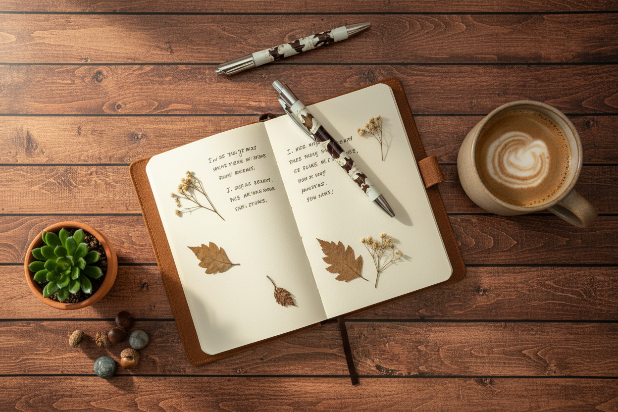 Walking Bears Pen Flat-Lay